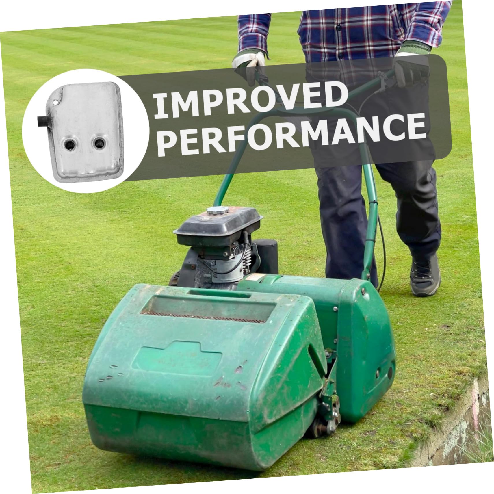 芝刈り機マフラー、コンプレッサー排気マフラー、車の排気マフラー